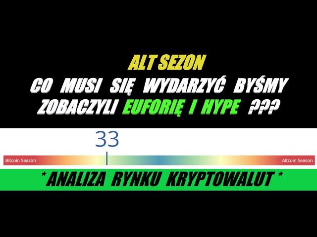  KRYPTOWALUTY ANALIZA - (05/06/2024) - KIEDY ALT SEZON ???