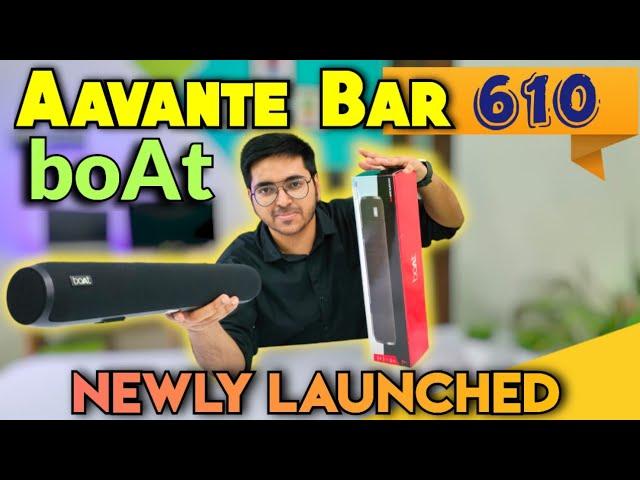 boAt Aavante Bar 610 Sound Bar Unboxing    Review Sound TestBoat Aavante Bar 610 Review In Hindi