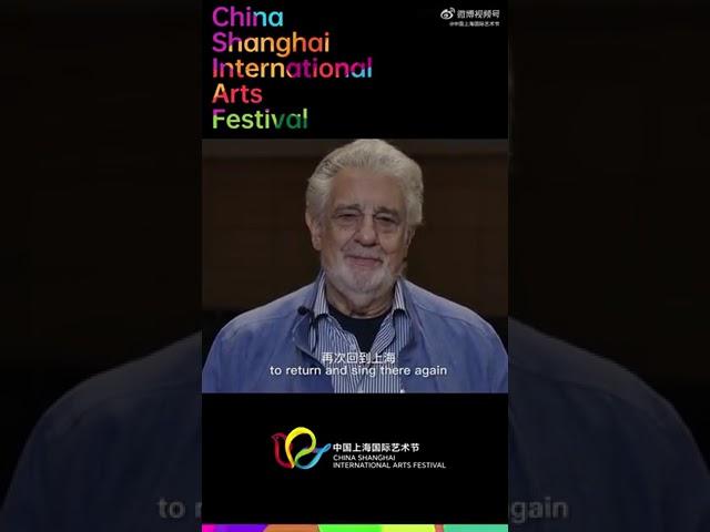 Placido Domingo will return China to perform in CSIAF, Shanghai 2023