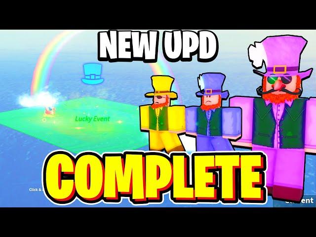 How To COMPLETE LUCKY EVENT UPDATE In Fisch! (UNLOCK EVERYTHING) Roblox