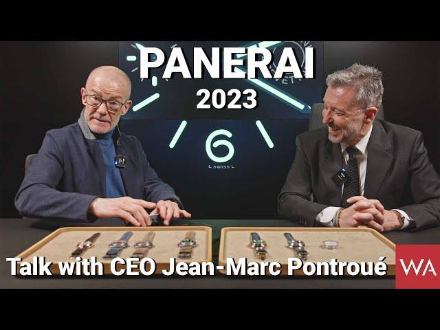 In conversation with JEAN-MARC PONTROUÉ, CEO PANERAI.