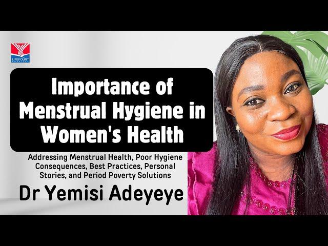 Importance of menstrual hygiene in women’s health