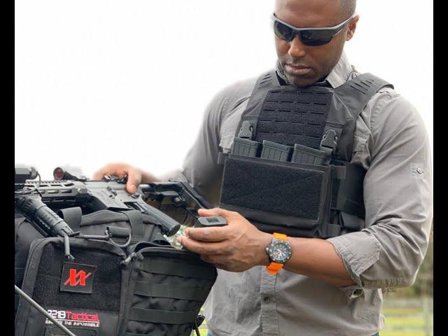 221B Tactical QRF Plate Carrier: Minimalist Design - Optimum Efficiency