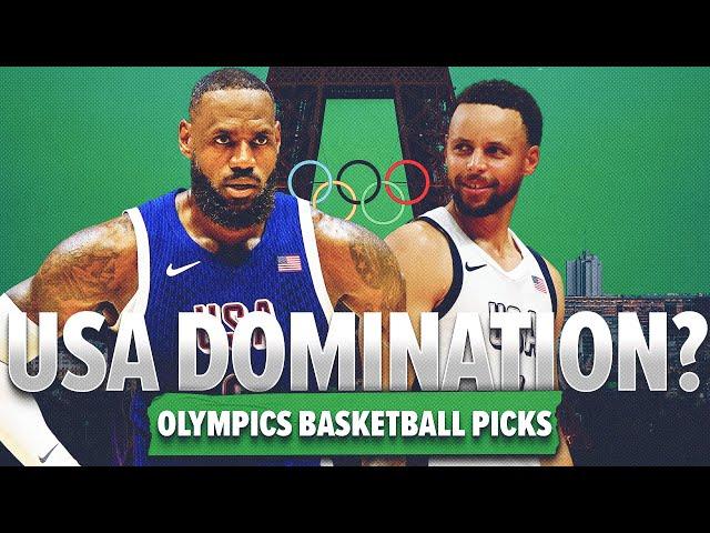 Will LeBron & Team USA CRUISE to Gold Medal at Paris 2024 Olympics? Men's Basketball Picks | Buckets