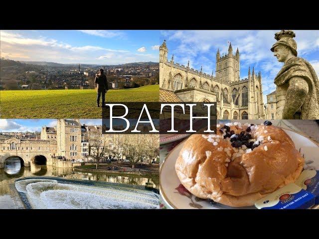 2 Days in BATH, UK VLOG | Roman Baths, Thermae Bath Spa, Hiking, Cafes, Royal Crescent