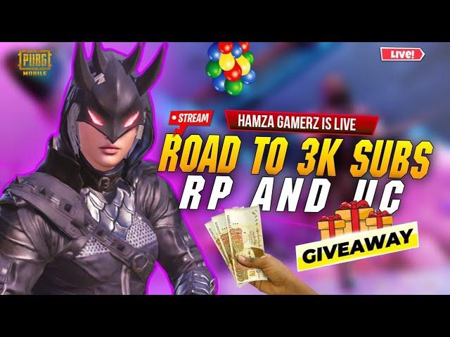 EPIC CUSTOM ROOMS CHALLENGE || LIVE PUBG MOBILE PAKISTAN ||UC & CASH ROOMS| HAMZA GAMERZ