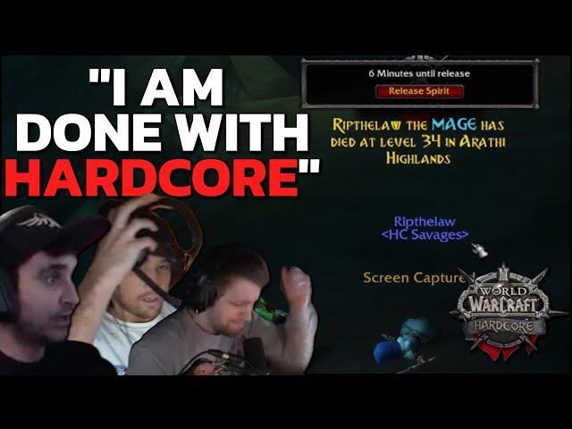 SO MUCH RAAAGE - WoW Hardcore Challenge Highlights