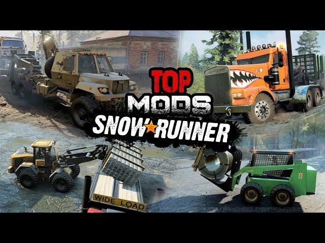 SnowRunner TOP MODS Vehicles of October, November, December 2021 | BabooWik