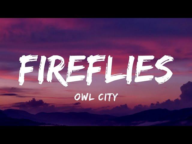 Owl City - Fireflies (Lyrics)