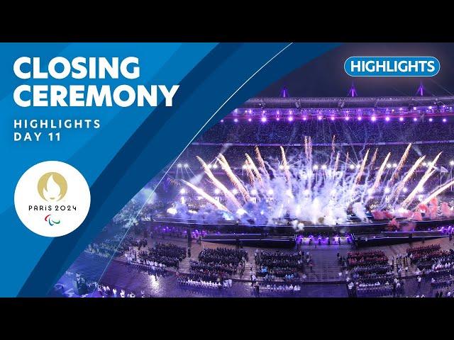  Paris 2024 Paralympic Games Closing Ceremony Highlights | Paralympic Games ️