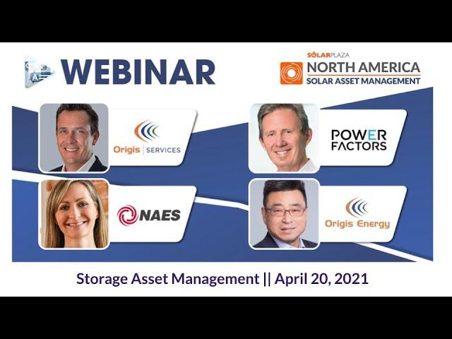 Storage Asset Management: Optimizing BESS Operations | Solarplaza Webinar