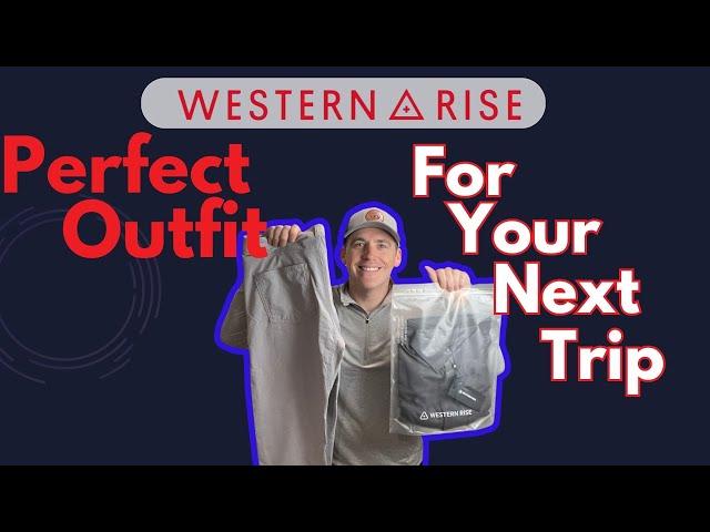 Western Rise Travel Outfit: Pack easier for your next Cruise or Trip