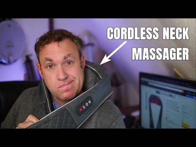 ALLJOY Cordless Massager with Heat Review - Rechargeable Shiatsu Back Shoulder and Neck Massager