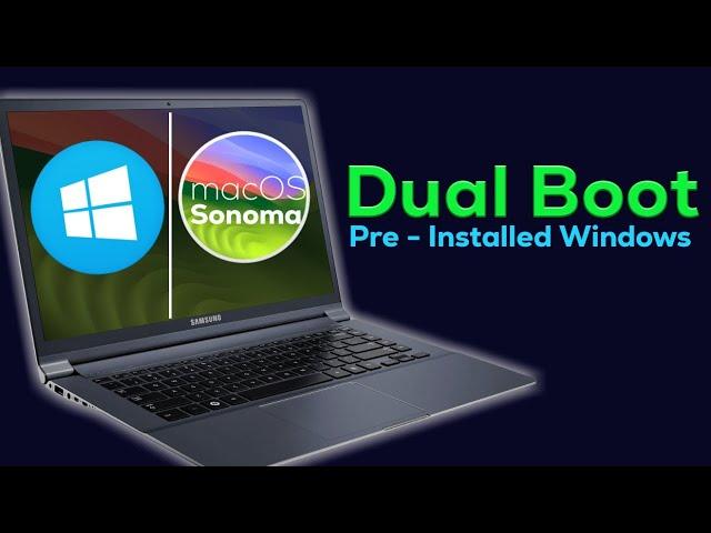 Effortless macOS Sonoma Dual Boot with Windows | Step-by-Step Guide