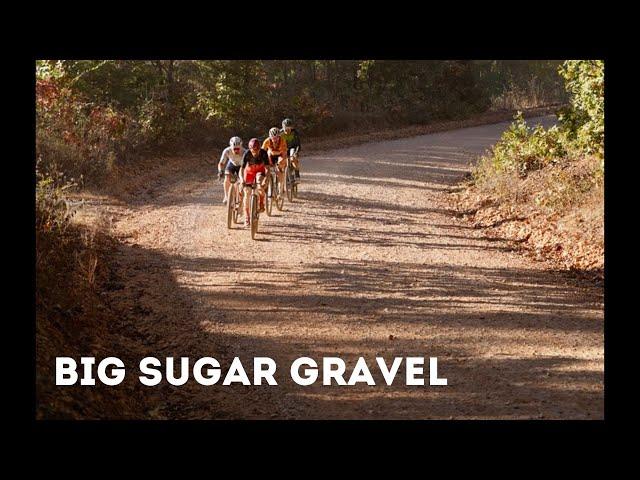 Sprinting into Top 20 at Big Sugar Gravel Classic