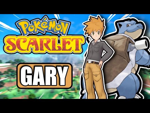 Can GARY OAK Beat Pokémon Scarlet?