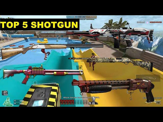 Crossfire NA 2.0 : TOP 5 SHOTGUN - HERO MODE X - ZOMBIE V4