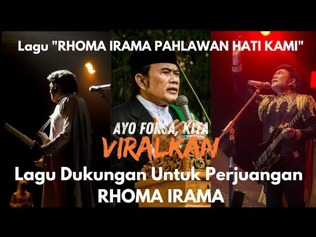 Lagu dukungan untuk perjuangan Rhoma Irama | Viralkan sampai mereka tahu