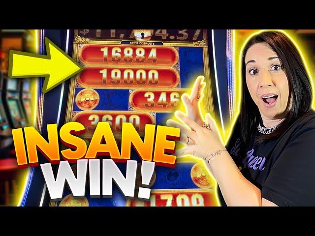 INSANE WIN ON FREE PLAY on a BRAND NEW SLOT MACHINE‼️