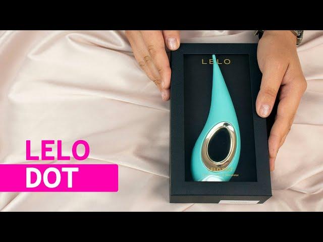 LELO: DOT - кліторальний вібратор, точкова стимуляція, технологія Infinite Loop