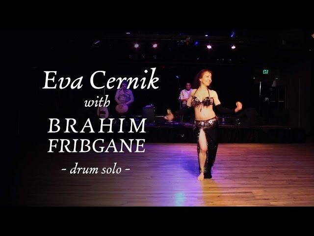 Eva Cernik & Brahim Fribgane - Drum Solo