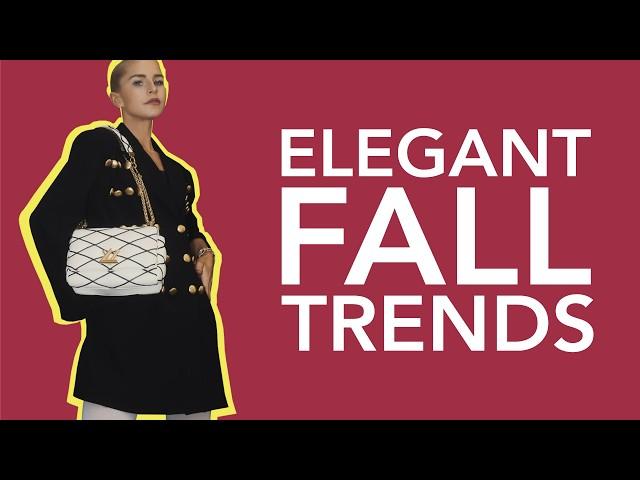 The 8 Most Elegant Fashion Trends for Fall 24