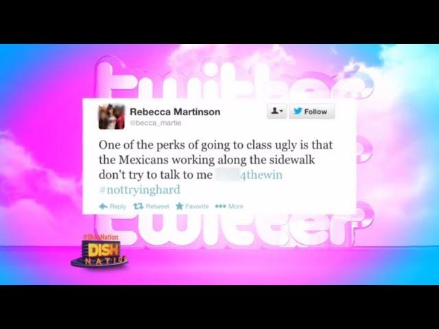 Rebecca Martinson's Naughty Tweets Revealed!