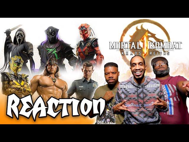 Mortal Kombat 1: Khaos Reigns Official Announcement Trailer Reaction