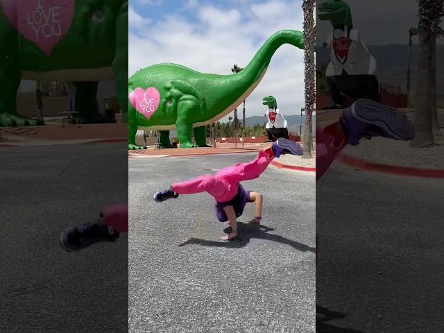 FOUND LIFE-SIZE DINOSAURS  #sandochango