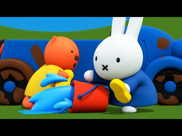 Miffy’s Car Wash! | Miffy | Sweet Little Bunny | Miffy New