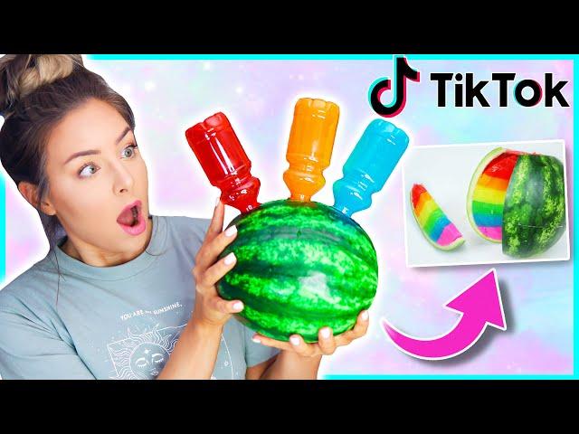 Testing Viral Tiktok Life Hacks ! Food Hacks, Tricks, Experiments Success Or Disaster !