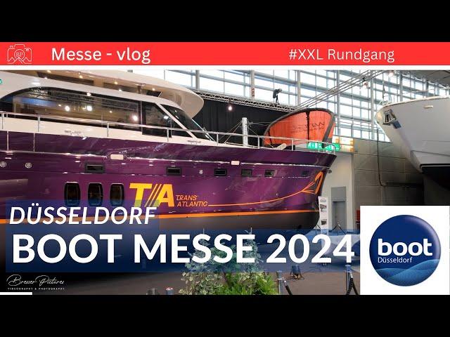 ️ BOOT MESSE DÜSSELDORF 2024 ️ | XXL-MESSE-RUNDGANG | Boat show, Yachten, Wassersport, Kanu