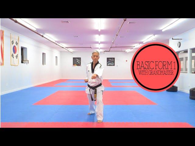 Taekwondo Basic Form 1 - Full Tutorial