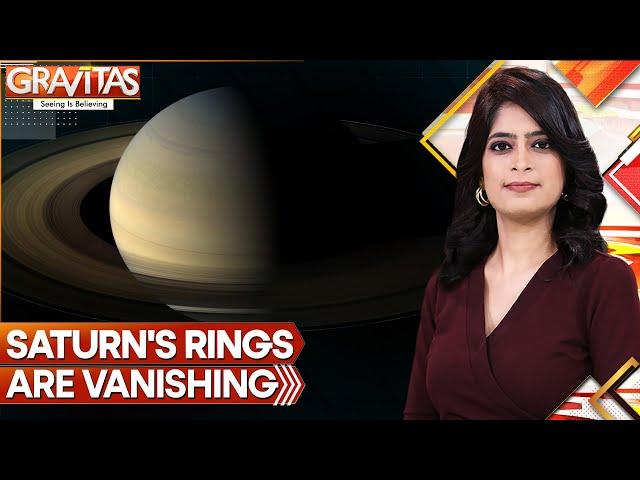 Saturn's rings to disappear in six months? | Gravitas | World News | WION