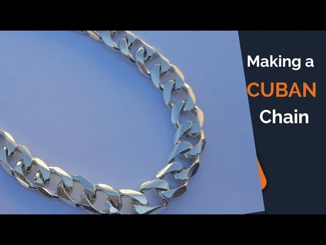 silver Cuban link bracelet || bracelet making || friendship bracelet tutorial - jewels of joy