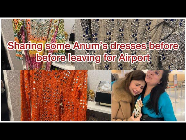 Before leaving for airport sharing some clothes of Anum I made previous