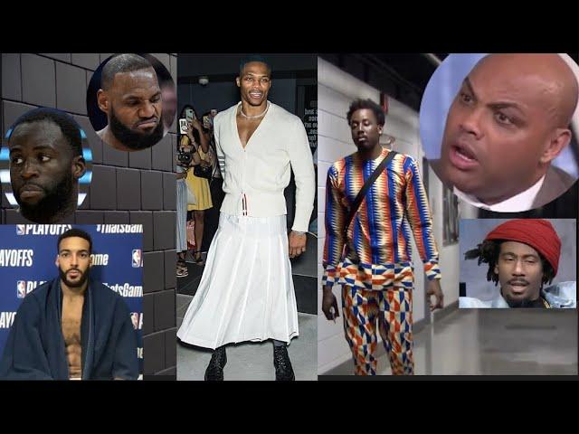 Charles Barkley Roasting Players Outfits... (Part 2)