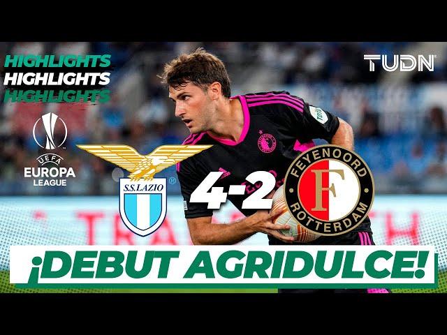 Highlights | Lazio 4-2 Feyenoord | UEFA Europa League 22/23-J1 | TUDN