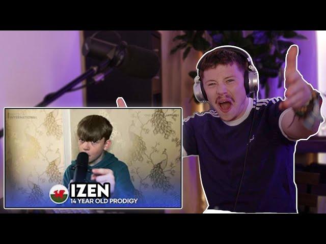 Reacting to IZEN! (14 year old MONSTER)