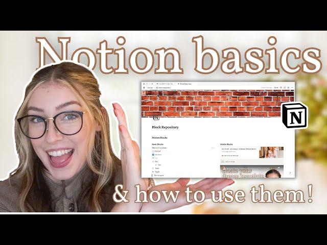 The BEST Notion Tutorial for Getting Started  | Beginner’s Guide to Using Notion