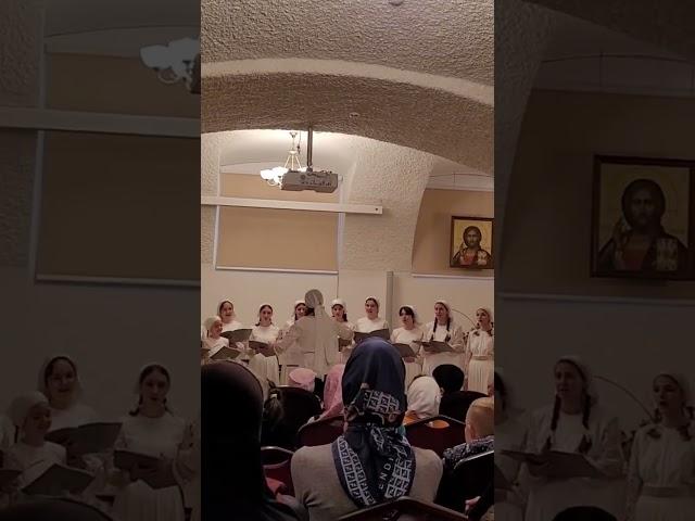 Звезда Вифлеема. Детский хор Свято-Елисаветинского монастыря с концертом в Оптиной Пустыни