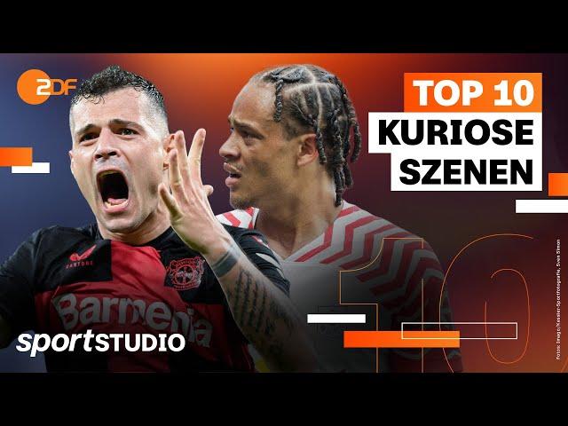 Top 10 der kuriosesten Momente der Bundesliga-Saison 2023/24 | sportstudio