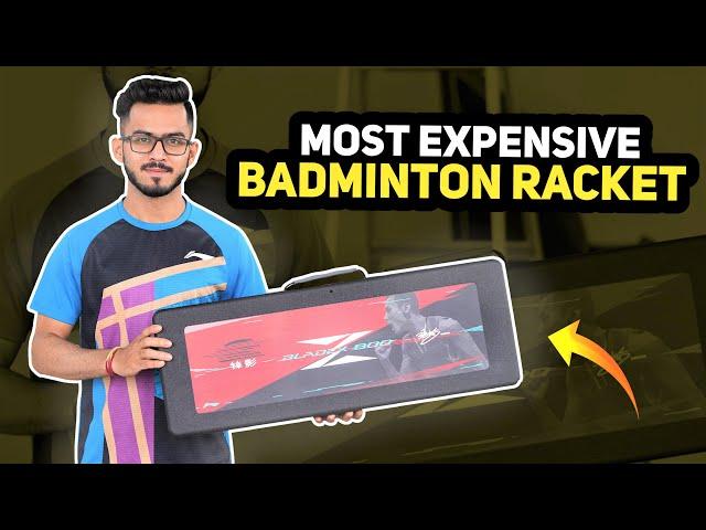 Unboxing Most Expensive Badminton Racket | BladeX 800 Limited Edition |