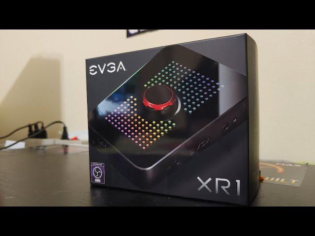 EVGA XR1 Capture Device unboxing