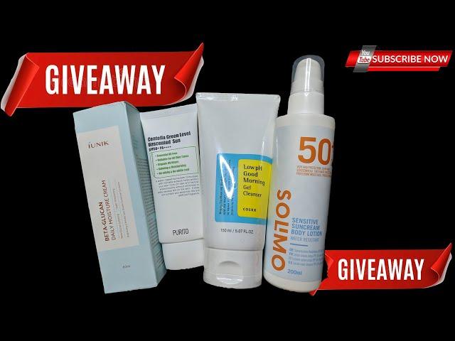 Win A Basic Korean Skin Care Routine - #YoutubeGiveaway