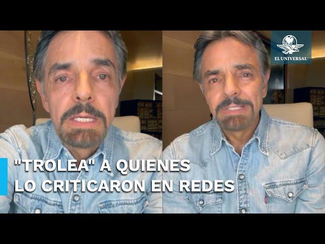 Derbez responde a quienes lo criticaron por su video en el que invitó a los jóvenes a votar