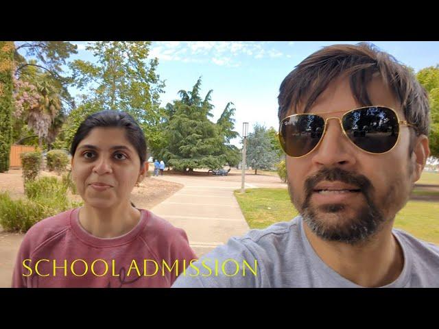 Pakistani family shares school admission experience in America.