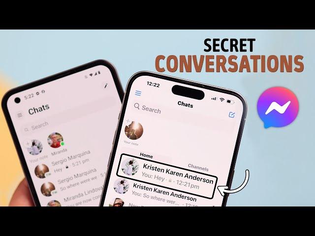 How to Use Secret Conversation on Facebook Messenger! [2024]