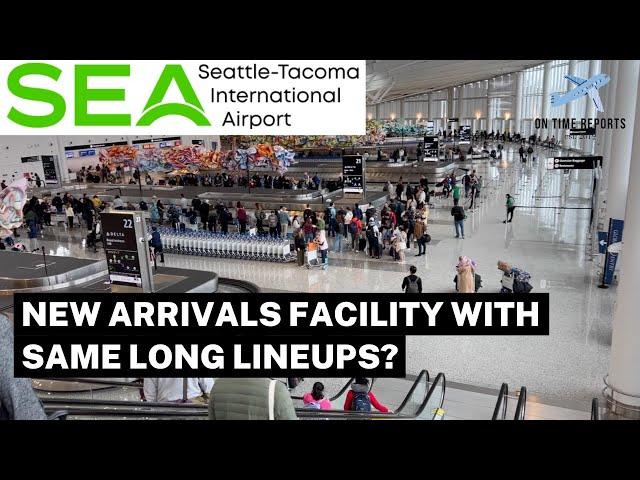 Seattle-Tacoma (SEA) Airport International Arrivals into the USA procedure