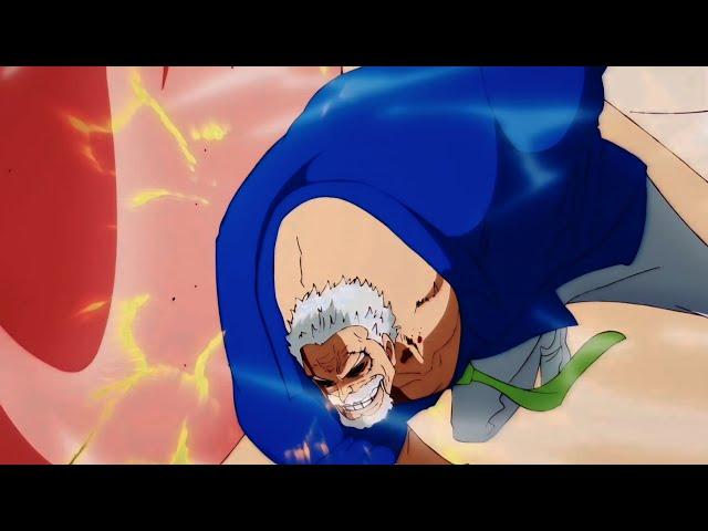 78 Years Old Garp Knocks out Sanjuan Wolf of The Blackbeard Pirates | One Piece episode 1121